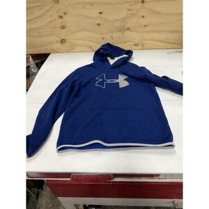youth under armour hoodie Cold Gear Blue YXL Hoodie Pullover